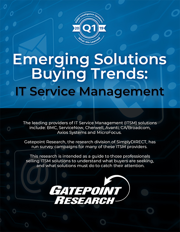 Emerging Solutions Buying Trends: IT Service Management