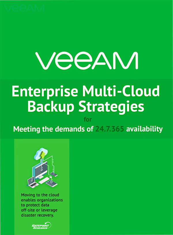 Enterprise Multi-Cloud Backup Strategies for Meeting the Demands of 24/7/365 Availability